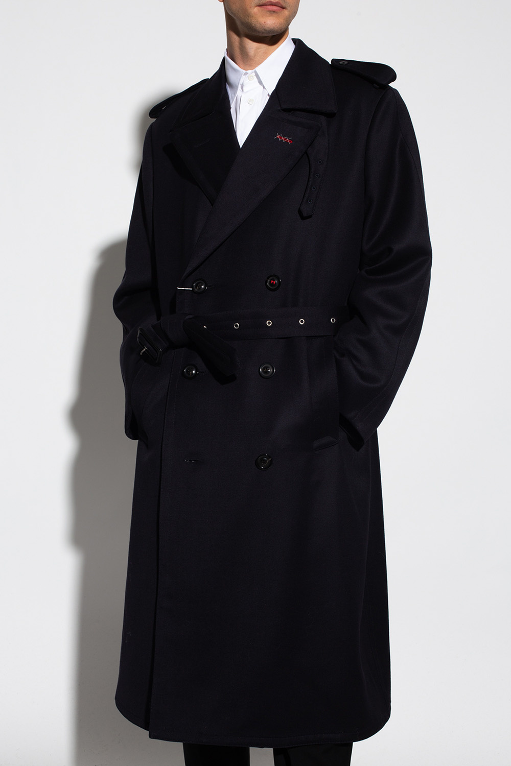 Maison Margiela Wool trench coat | Men's Clothing | Vitkac